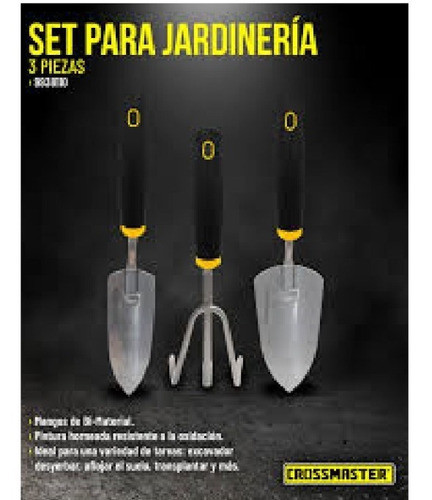 Set Para Jardineria 3 Piezas Crossmaster 9938110 1