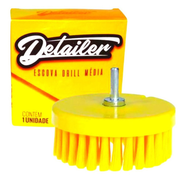 Escova Furadeira Drill Cerdas Média Sofa Mandala Detailer 0 Escova Furadeira Drill Cerdas Média Sofa Mandala Detailer 0