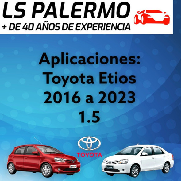 Kit Service Filtros + Aceite Toyota Etios 1.5 2016 A 2023 1