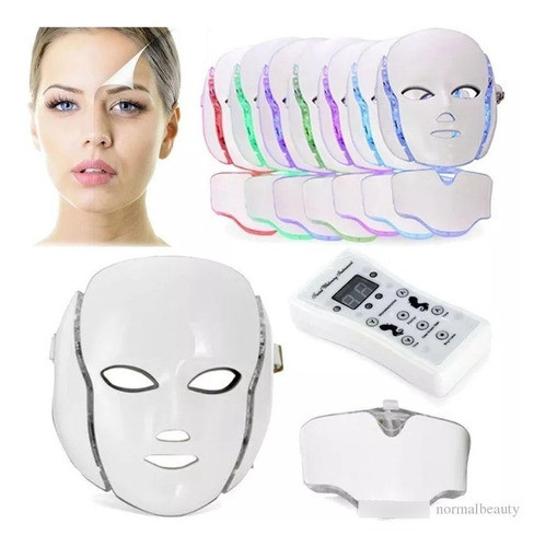 Mascara Led Facial + Cuello 7 Anti Age Rosacea Acne Arrugas 1
