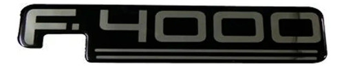 Emblema Lateral Resinado F-4000 Ford F4000 99 Diante 0