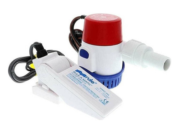 Kit Switch Y Bomba De Achique 500gph Con Flotante Automática 0
