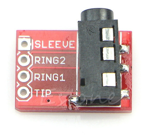 4cuatro Ficha Hembra 3.5mm Jack Audio Macho Para Soldar +pcb 1