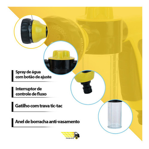 Limpeza Profissional: Canhão Shampoozeira Multi Uso 1