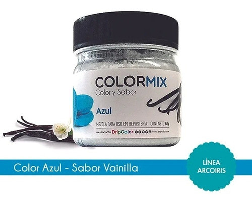 Colorante En Polvo Color Mix Gourmet - Azul 0