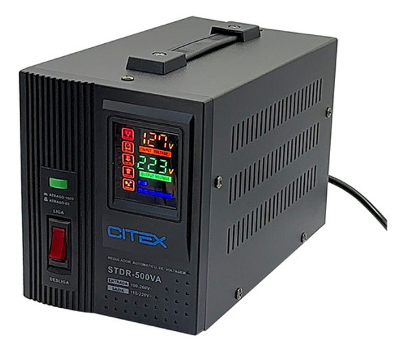 Stdr-500va Estabilizador De Energia 100-260v Para 110 E 220v 0