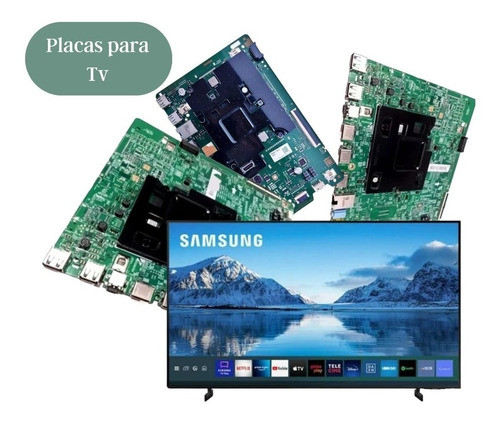 Placa Main Para Tv Samsung  Bn94-16891c Un60au7700g 0