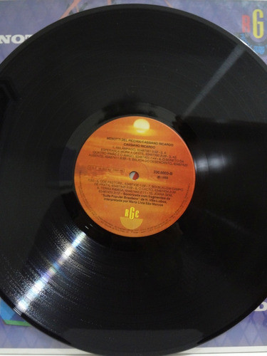 Disco Vinil Lp Menotti Del Picchia - Cassiano Ricardo 1