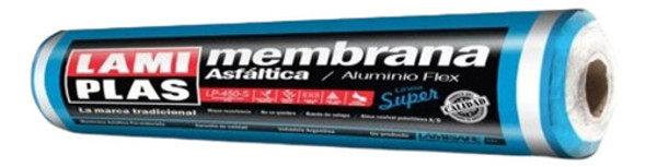 Membrana Asfáltica Lamiplas Lp-450 40 Kg Aluminizada 0