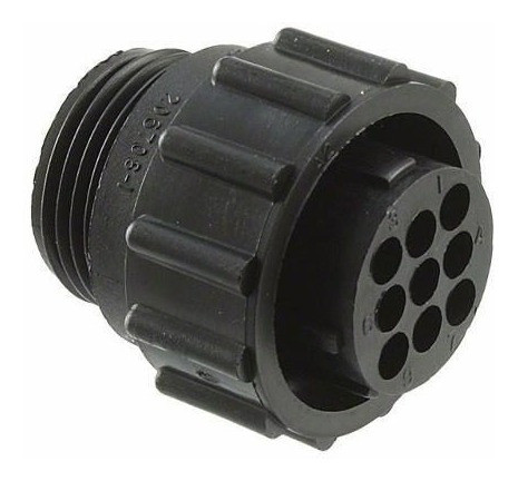 Conector Tyco Amp Cpc Plug 9 Vias 206708-1 0