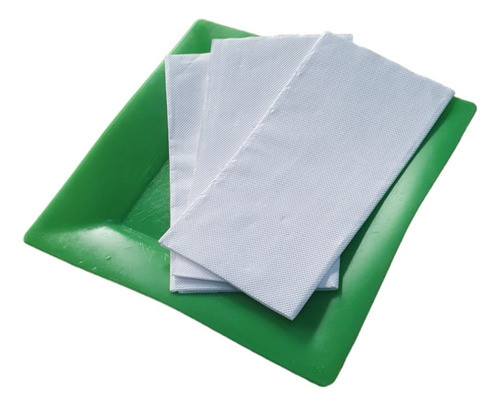 Servilletas Tissue D/hoja 1ra Calidad 40 X 40 1/8 (x 200 Un) 1