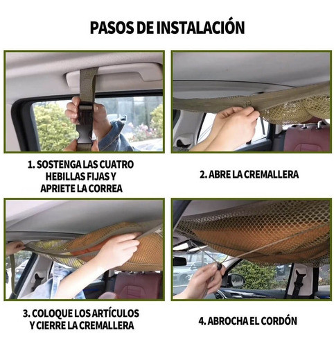 Rede Porta Malas Bolsa Organizadora Armazenamento Carro 1