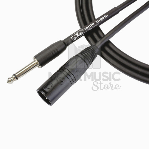 3 Cabo Santo Angelo  P10 Mono/xlr Macho 0,91m Ninja Nm 03ft 1