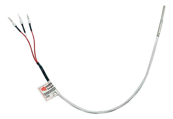 Termopar Pt100 3 Fios H.6x300mm Cabo Silicone 1000mm 1