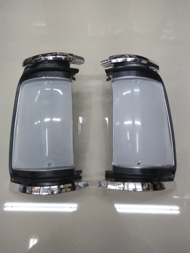 Juego X2 Faro De Giro Delantero De Ford Falcon 78/81 Blanco 1