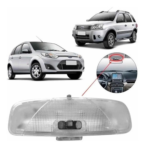 Plafon Luz Techo Ford Ka Ecosport Fiesta Courier Focus 1