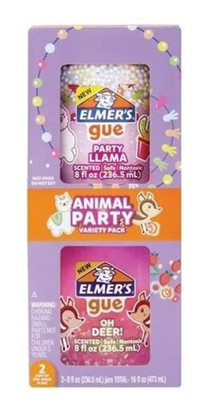 Elmer's Gue Slime Animal Party Variety Pack 2 Piezas 2163929 0