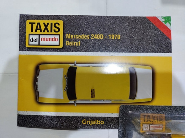 Coleccion Taxis Del Mundo Mercedes 240d Beirut N° 29 C/ Fasc 0