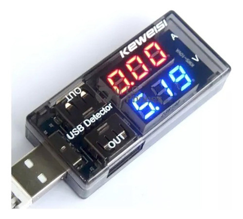 Tester Usb Voltimetro Amperimetro Analizador Carga 0