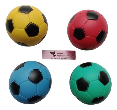 Juguete Perros Pelota De Futbol Chica Con Chifle Pet Shop 0