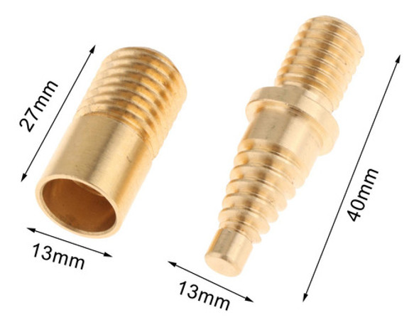 Parafuso Comum Para Taco De Sinuca, 13mm X 40mm 13mm X 27mm 1