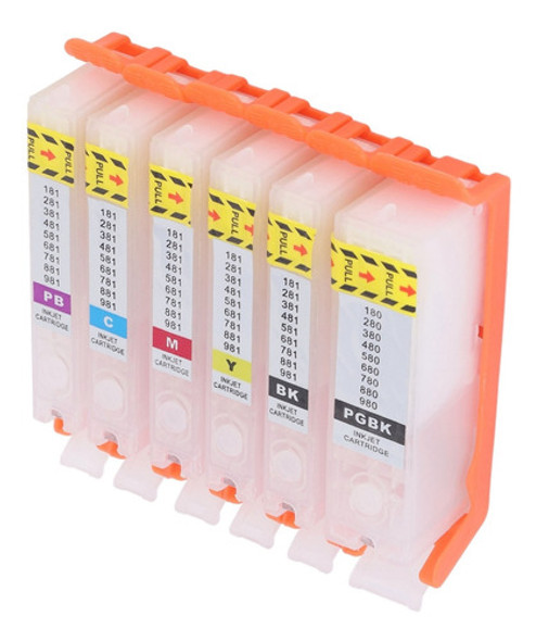 Substituição Do Cartucho De Tinta: 6 Unidades, Chip Permanen 1