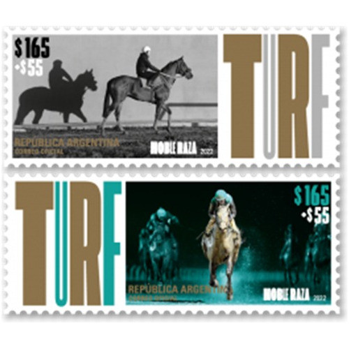 2022 Deportes Caballos Turf- Argentina (sellos) Mint 0