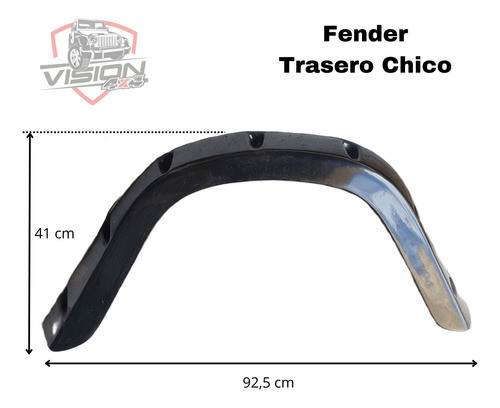 Fenders Jeep Ika 9cm - Solo Par Traseros Chicos 1