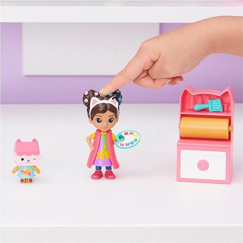 Gabby's Dollhouse,set Con 2 Figuras De Juguete, 2 Accesorios 1