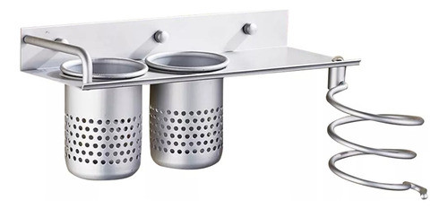 Suporte Para Secador De Cabelo, Porta-copos Suspenso, Organi 0