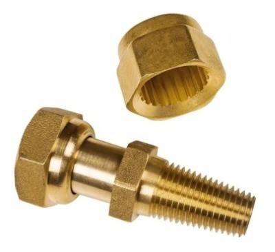 Union De Plomo Sin Soldar De 3/4  Acople Para Caño De Plomo 1