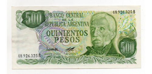 Argentina Billete 500 Pesos Ley Bottero 2427a Sc- 0