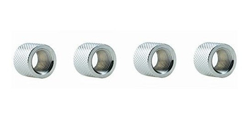 Bxqinlenx Silver Chrome G1 / 4  Hembra A Hembra Para Computa 0