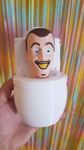 Huevo Skibidi Toilet De Pascua 3d Alcancia 1