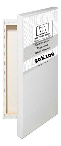 Bastidor Entelado Lienzo Acrílico Oleo Deko 50x100 0