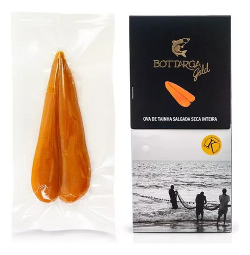 Kit Ovas De Tainha Salgada Seca Ralada Bottarga Gold 5 Un 0