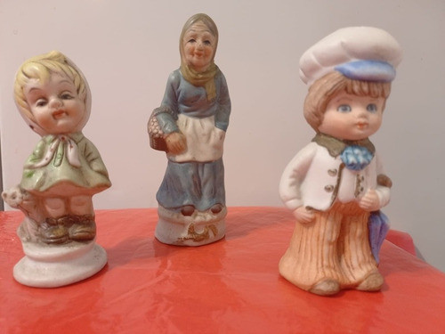 Muñequitos Decorativos De Ceramica. 1