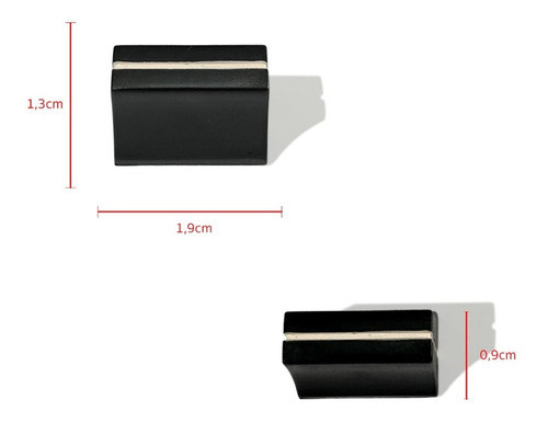 Kit Com 5 Knobs Para Fader E Crossfader Para Ddj Pioneer 1