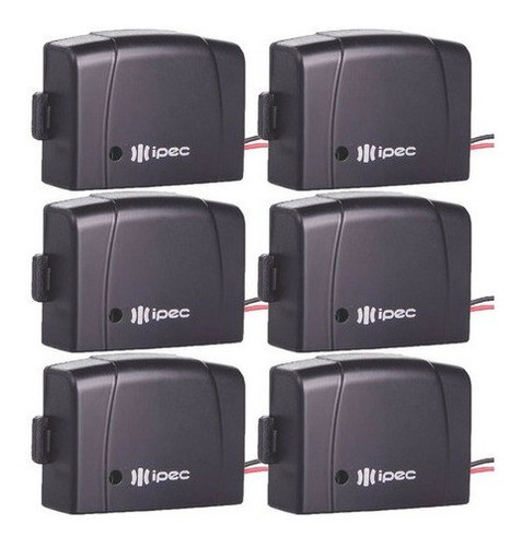 6 Controle Ipec Portão Farol Carro Tx Car Garen Rcg Ppa Seg 0