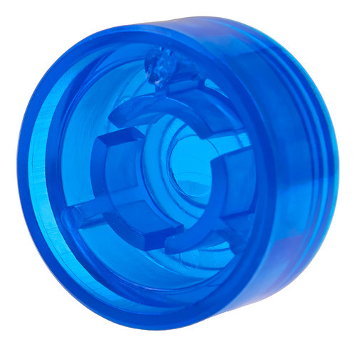 Botão Protetor Abs Night Glow Footswitch Pedal Topper Azul 1
