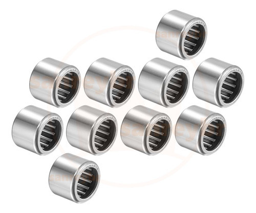 Kit 10 Rolamentos De Agulha Hk1516 ( Hk152116 ) Ø15xø21x16mm 0