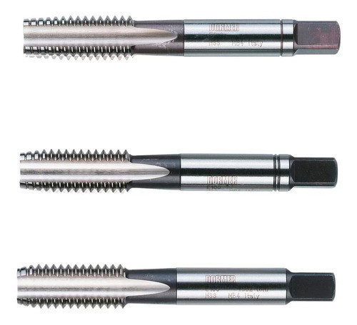 Jogo De Machos Manuais M12 X 1.75mm Dormer E100m12no8 E100m12no8 0