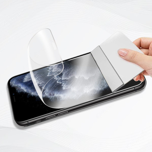 2 Película Frontal Hydrogel Hd Para  Zenfone 8 Zs590ks 5.9 1