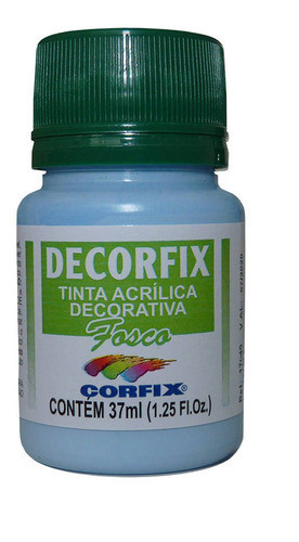 Tinta Decorfix Fosca 387 Azul Bebe 37ml 0