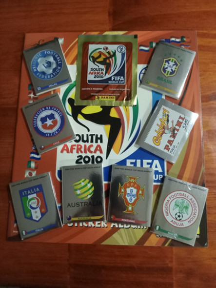 Mundial 2010. Album Nuevo + 200 Figuritas + 1 Sobre. Mira!!! 0