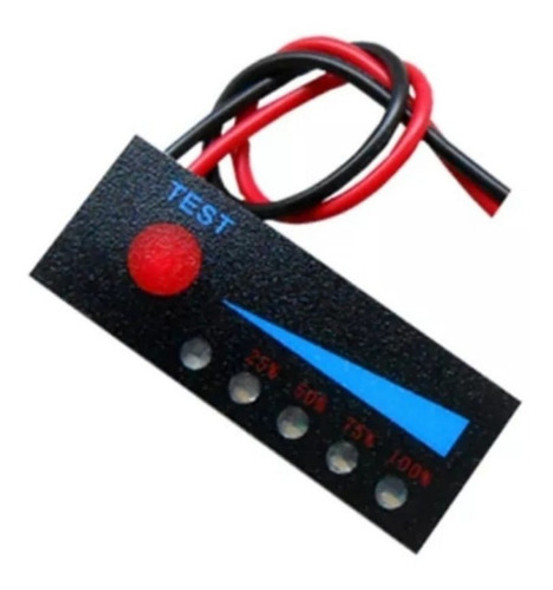 Indicador De Nível De Bateria 18650 - 3s 12v 0