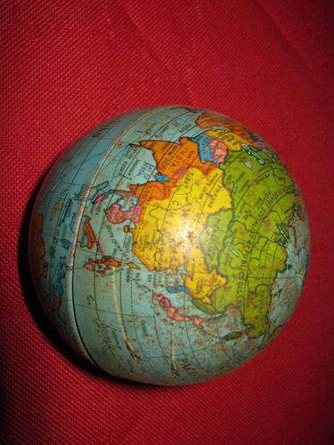 Antiguo Mapamundi De Ojalata, Globo Terraqueo Pequeño.colecc 1