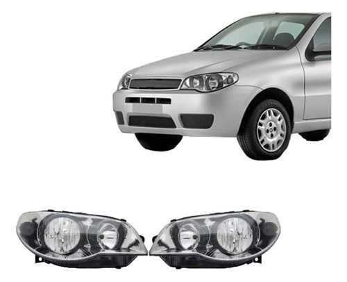 Par Optica Delantera Fiat Palio 2016 2017 Fc An 0