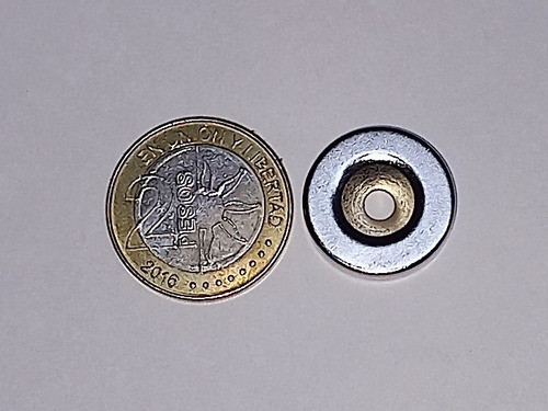2u. Iman Neodimio Arandela, Fresado 20x5x4mm. Muy Potentes! 1