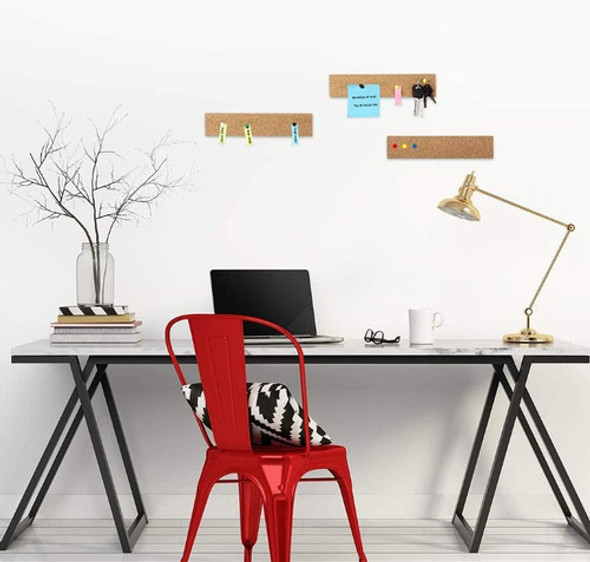 Corcho Formas  Rectangulo  X8 Un + Chinches Galera 4mm 1 Corcho Formas  Rectangulo  X8 Un + Chinches Galera 4mm 1